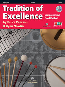Kjos Music - Tradition of Excellence Book 1 - Percussion