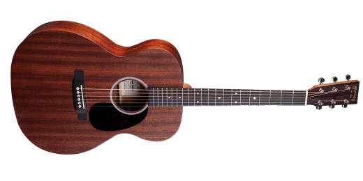 Martin Guitars - 000-10E Road Series Sapele Acoustic/Electric Guitar with Gig Bag