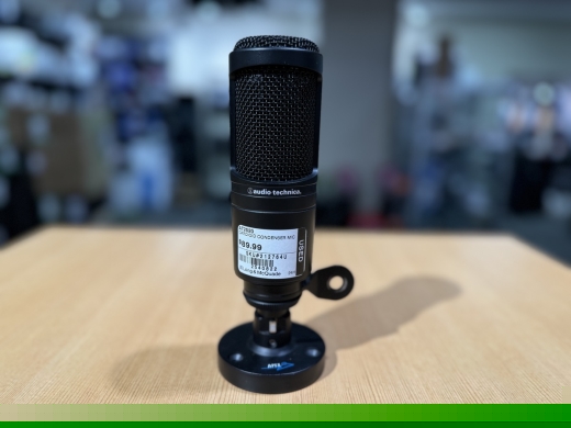 Audio-Technica AT2020 Recording Microphone - No Clip